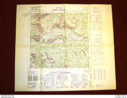 Grande Carta Topografica Forni Avoltri Udine Friuli Dettagliatissima I.G.M. - Geographical Maps