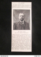 Louis Juttet, Capo Di Gabinetto Del Ministro Del Commercio, Morto Nel 1905 - Andere & Zonder Classificatie