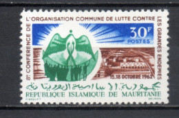 MAURITANIE  N° 160   NEUF SANS CHARNIERE   COTE 1.00€    CONFERENCE ANTIENDEMIQUE - Mauritanie (1960-...)