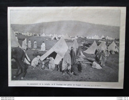 Mehalla Di Si Guebbas Alle Porte Di Tangeri, In Marocco Stampa Del 1907 - Sonstige & Ohne Zuordnung