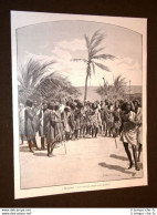 I Migiurtini Migiurtinia Nel 1903 Somalia Disegno Di R. Salvadori - Other & Unclassified