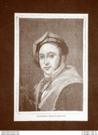 Gioachino Rossini, O Gioacchino O Giovacchino Da Giovane 1792 – 1868 Compositore - Avant 1900