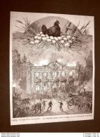 Parigi 1884 Teatro Dello Chatelet La Gallina Dalle Uova D'oro Clairville Dennery - Before 1900