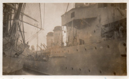 Photographie Photo Vintage Snapshot Marine Militaire Bateau Marin  - Oorlog, Militair