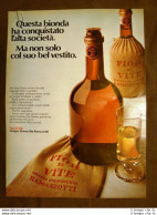 Grappa Ramazzotti Fior Di Vite E Margarina Gradina Pubblicità Vintage Anni '70 - Other & Unclassified