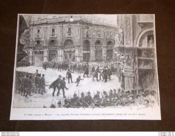 Milano 1 Maggio 1890 Galleria Vitt.Emanuele Occupata - Before 1900