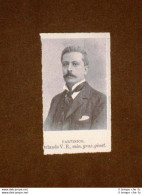 Deputato Nel 1909 Orlando V.E. Di Partinico E Angiolini Antonio Prato Di Toscana - Autres & Non Classés