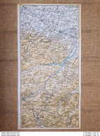 Carta Geografica Cartina Del 1957 Fidenza, Noceto, Etc E Pianta Di Salsomaggiore - Autres & Non Classés