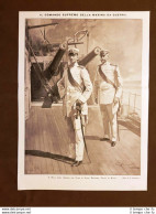 Il Duca Degli Abruzzi E Thaon Di Revel Nel 1915 WW1 Prima Guerra Mondiale - Autres & Non Classés