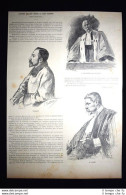 Il Caso Dell'anarchico Auguste Vaillant Alla Corte D'Assise  Incisione Del 1894 - Before 1900