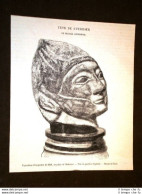 Parigi Esposizione Al Palazzo Dell'Industria Nel 1871 Testa Di Guerriero Cypro - Before 1900