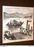 Regina Alexandrina Victoria Del Regno Unito Sul Lago Maggiore Nel 1879 Borromee - Avant 1900