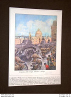 Anno 1932 Praga Entrata Truppe Tedesche Copertine Domenica Corriere - Other & Unclassified