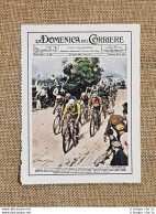 Figurina Originale La Domenica Del Corriere 1930 Tour De France Desgrange Binda - Altri & Non Classificati
