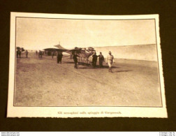 Spedizione Italia Tripolitania Libia Nel 1911 Aeroplani Spiaggia Di Gargaresch - Other & Unclassified