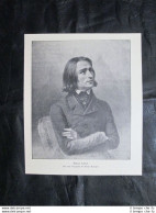 Il Compositore, Pianista E Direttore D'orchestra Ungherese Franz Liszt - Other & Unclassified