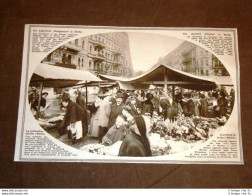 WW1 Prima Guerra Mondiale Berlino Mercato Piazza Wittemberg Proiettili Dum Dum - Altri & Non Classificati