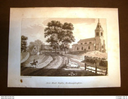 Avon Head, Naseby Settecentina Del 1795 Warwickshire Views Samuel Ireland - Estampes & Gravures