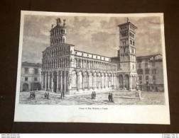 Lucca Chiesa Di San Michele - Voor 1900