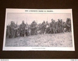 Guerra Europa Anno 1914 Esercito Russia Preghiera Polonia + Addis Abeba Castro - Altri & Non Classificati