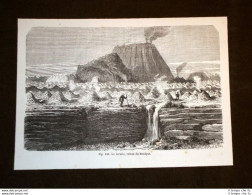 El Jorullo Nel 1864 Vulcano Del Messico O Mexico - Vor 1900