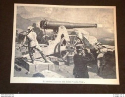 Guerra Il Grande Cannone Dei Boeri "Long Tom" - Avant 1900