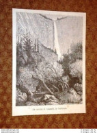 La Cascata Di Johemity In California - Avant 1900