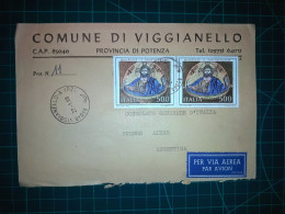 ITALIE, Enveloppe Envoyée à Buenos Aires, Argentine Avec Divers Timbres-poste (châteaux Ou Autres). Appartenant à La Com - 1981-90: Used