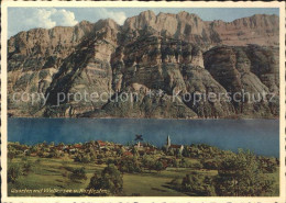 11630697 Quarten Mit Wallensee Und Kurfirsten Quarten - Autres & Non Classés