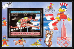 85889/ N°185 A Los Angeles 1984 Espace Space Jeux Olympiques Olympic Games Tchad OR Gold ** MNH - Summer 1984: Los Angeles