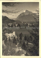 11630694 Bad Ragaz Schloss Mit Gonzen Und Alvier Bad Ragaz - Sonstige & Ohne Zuordnung