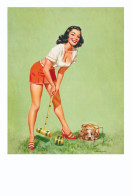 Edward D'Ancona Pin Up Postcard Collection - Size 15x10 Cm. Aprox. - Pin-Ups