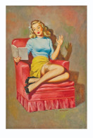 Edward D'Ancona Pin Up Postcard Collection - Size 15x10 Cm. Aprox. - Pin-Ups