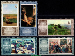 1980  USSR  CCCP   Mi 4929-31 & 4997-98   MNH/** - Unused Stamps
