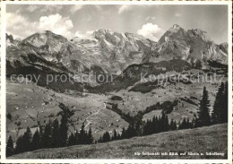 11630640 Alt St Johann Alp Sellamatt Mit Saentis Und Schafberg Alt St. Johann - Sonstige & Ohne Zuordnung