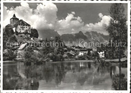 11630637 Werdenberg Schloss Mit Alpstein Werdenberg - Sonstige & Ohne Zuordnung