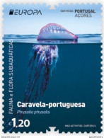 PORTUGAL (Azores) - EUROPA - Underwater Fauna And Flora - Date Of Issue: 2024-05-06 (Single Stamp) - 2024