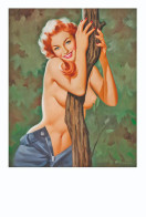 Edward D'Ancona Pin Up Postcard Collection - Size 15x10 Cm. Aprox. - Pin-Ups