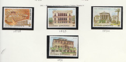 Grece N° 1828 à 1831** Serie Edifices Ecclésiastiques Et Modernes à Athenes - Unused Stamps