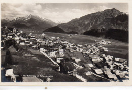 Leysin Belle Vue Du Village Pic Chaussy Chamossaire - Leysin