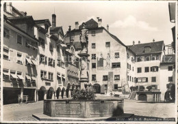 11630525 Wil SG Brunnen Am Hofplatz Wil SG - Autres & Non Classés