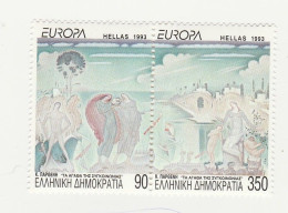 Grece N° 1817 Et 1818 ** Europa 1993 Art Contemporain - Ungebraucht