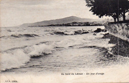 Au Bord Du Léman - Un Jour D' Orage - Andere & Zonder Classificatie