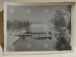 Italia Foto Militari 2° Reggimento Genio Zappatori Minatori. 1933. Ponte Stura Di Masone. 115x85 Mm - Guerre, Militaire