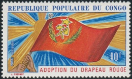 THEMATIC FLAG:  ADOPTION OF THE RED FLAG    -   CONGO - Postzegels