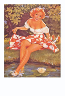 Edward D'Ancona Pin Up Postcard Collection - Size 15x10 Cm. Aprox. - Pin-Ups