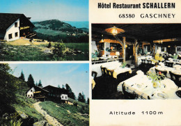 68 - Haut-Rhin - Alsace - Gashney - Hôtel-Restaurant Schallern - Format 10,4 X 15 - Otros & Sin Clasificación