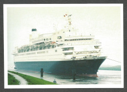 Cruise Liner  M/S WESTERDAM - HOLLAND AMERICA LINE Shipping Company - - Autres & Non Classés