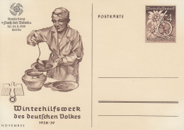 Dt. Reich Mi.Nr. P 274/02 Sonderpostkarte Winterhilswerk (November)  - Sonstige & Ohne Zuordnung