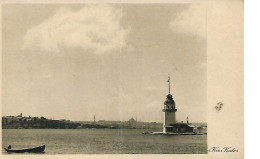 TURQUIE  ISTANBUL KES KULVESI LA TOUR DE LEANDRE VERS 1920 - Turkije